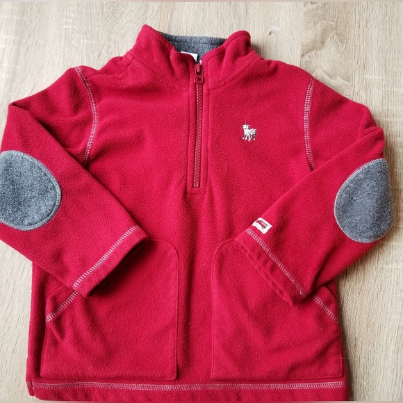 2005 guc Janie and Jack 4T fleece dalmation firetruck pull-over WARM FOR WINTER! - Picture 1 of 12